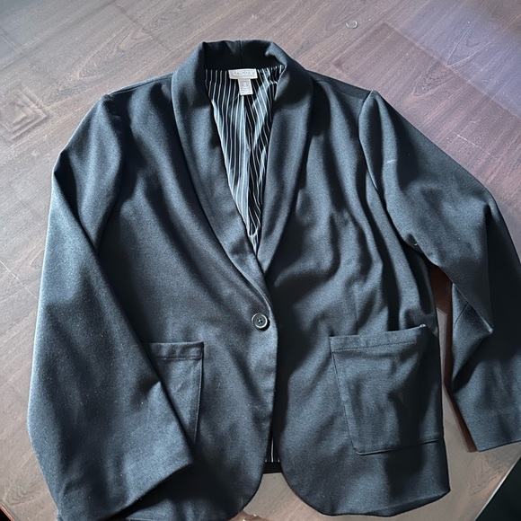 Chico’s Sweater Blazer - Picture 2 of 3